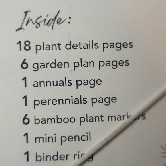Inklings ~ The Gardening Journal ~ NIB - Picture 4 of 5
